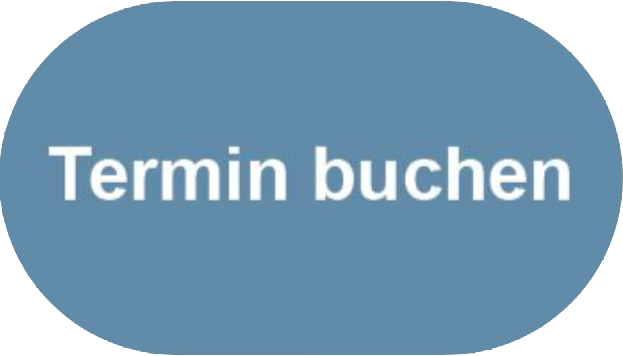 Blauer Button mit der Aufschrift "Termin buchen". Orthopädische Privatpraxis Dr. med. Sebastian Güth