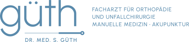 Logo mit Facharztbezeichnung und Zusatzweiterbildungen